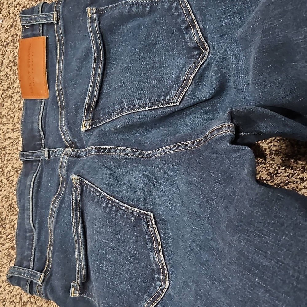 Lucky Brand High Rise Dark Blue Jeans - Picture 8 of 11